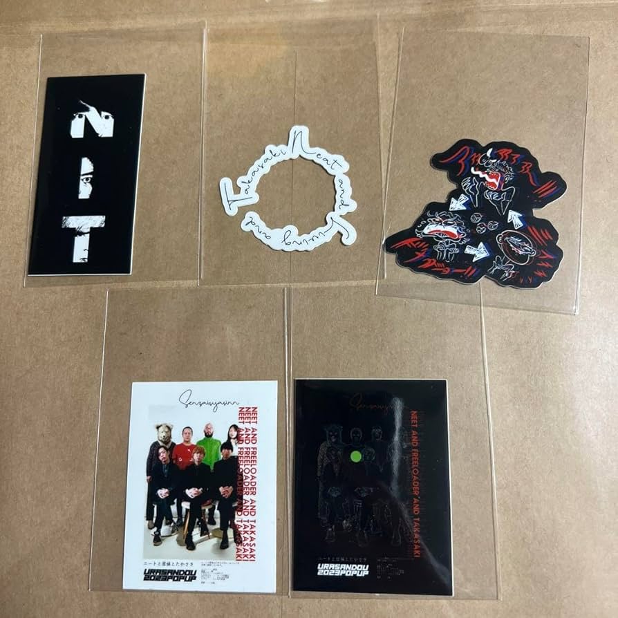 ニートと居候とたかさき ステッカー